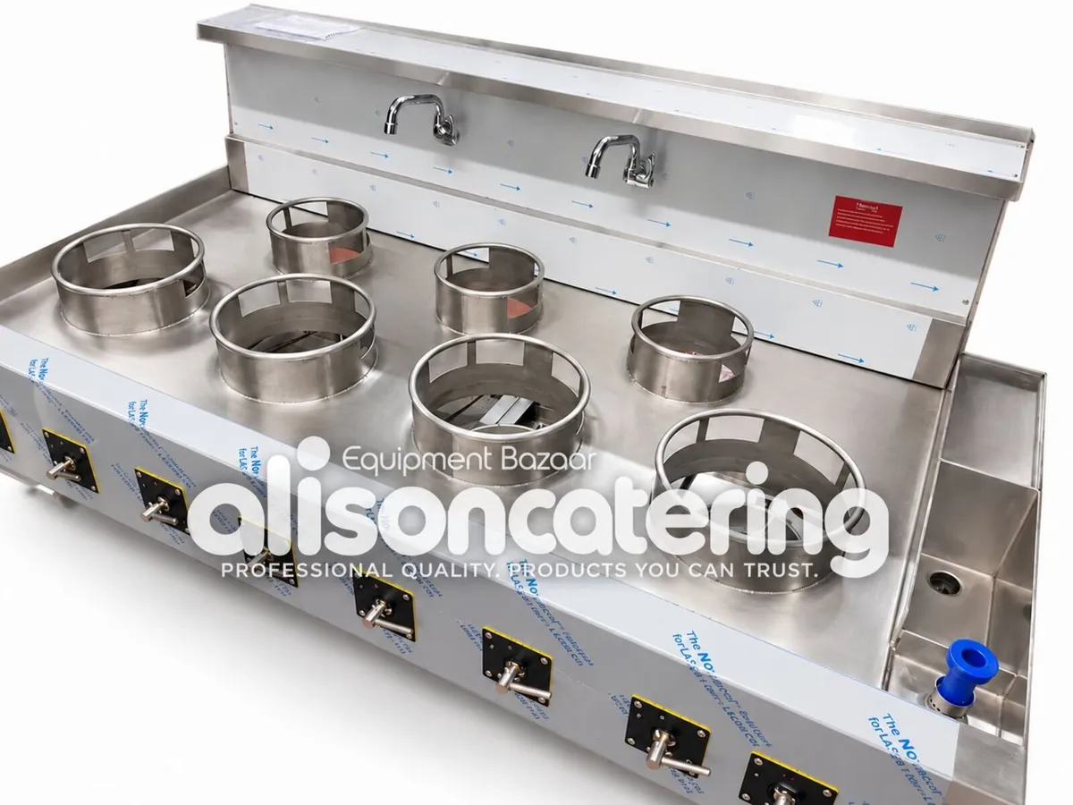 Commercial Chinese Wok Cookers – From 1 Burner - Image 2
