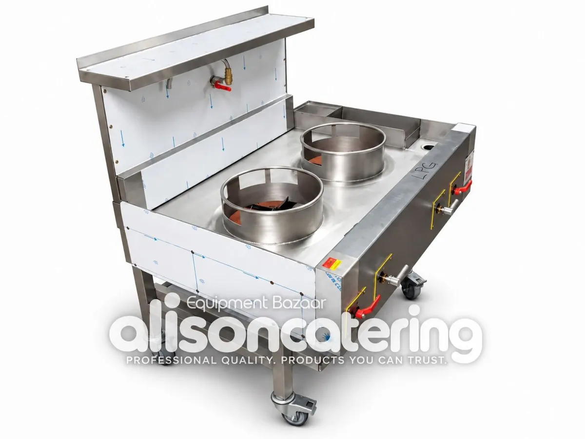 Commercial Chinese Wok Cookers – From 1 Burner - Image 3