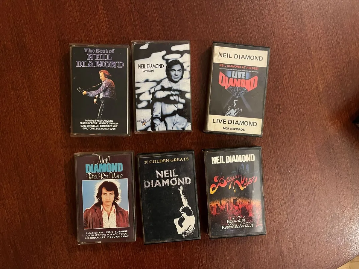 Neil Diamond cassette tapes collection