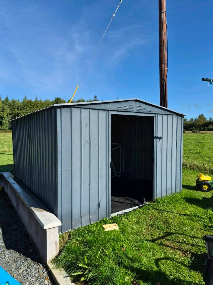 10x12 Metal Shed #sold pending collection# - Image 1