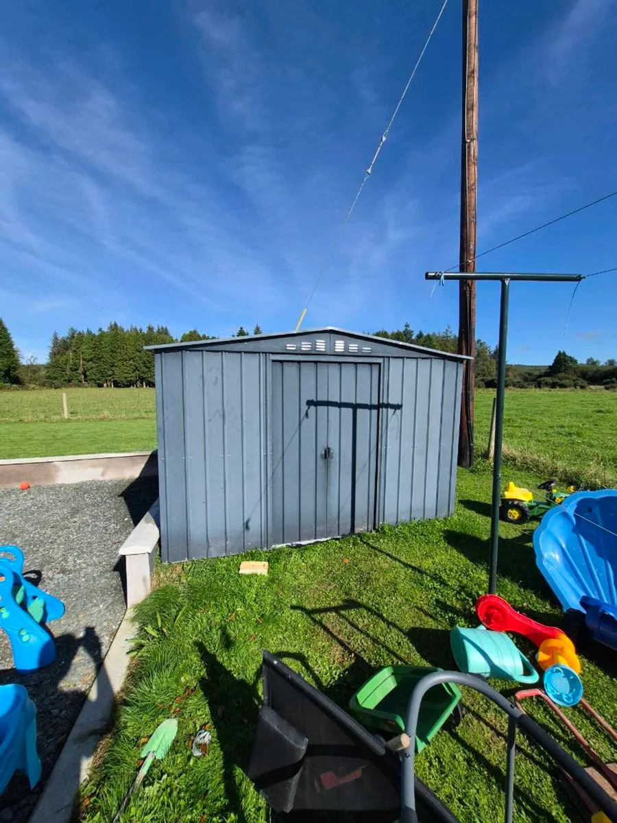 10x12 Metal Shed #sold pending collection# - Image 3