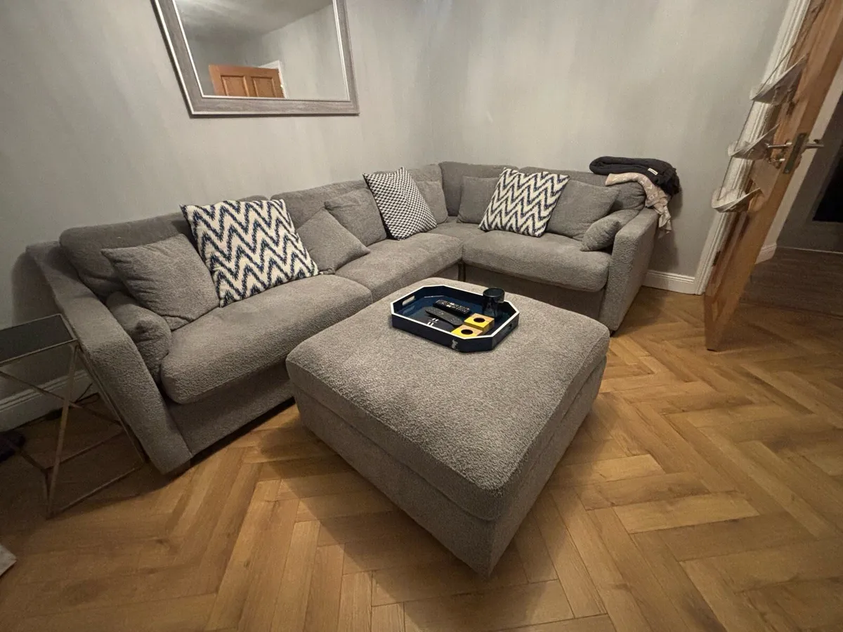 Modular Grey Couch