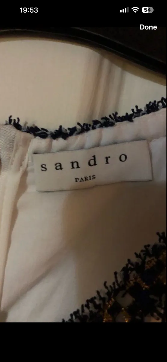 Ladies BNWT Sandro dress 42 €30 - Image 4