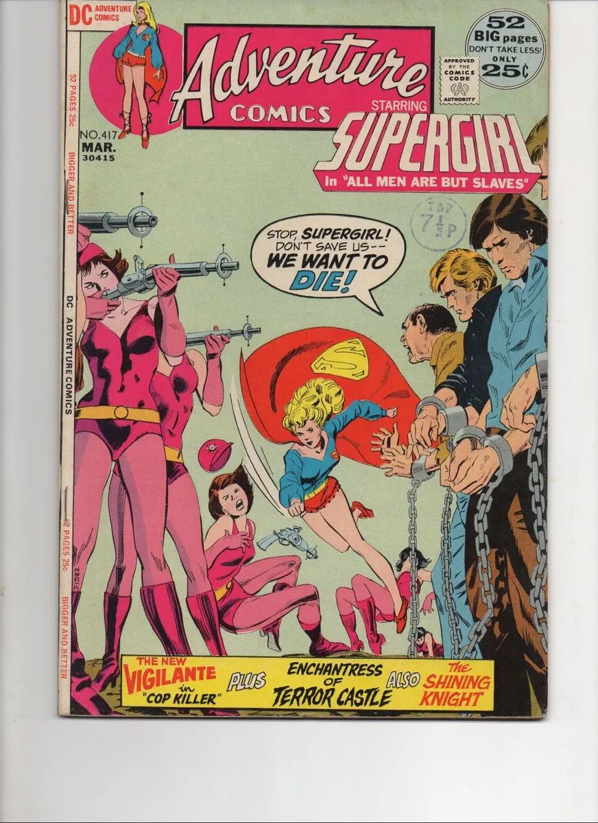 ADVENTURE COMICS #417 (1972) DC BRONZE AGE COMIC - Image 1