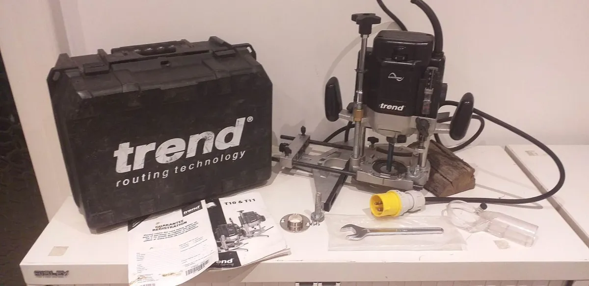 TREND T11 ROUTER  WOODWORKING - Image 3