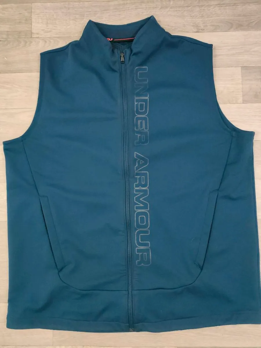 Under Armour Golf Cold Gear Vest Gilet Mens XL - Image 2