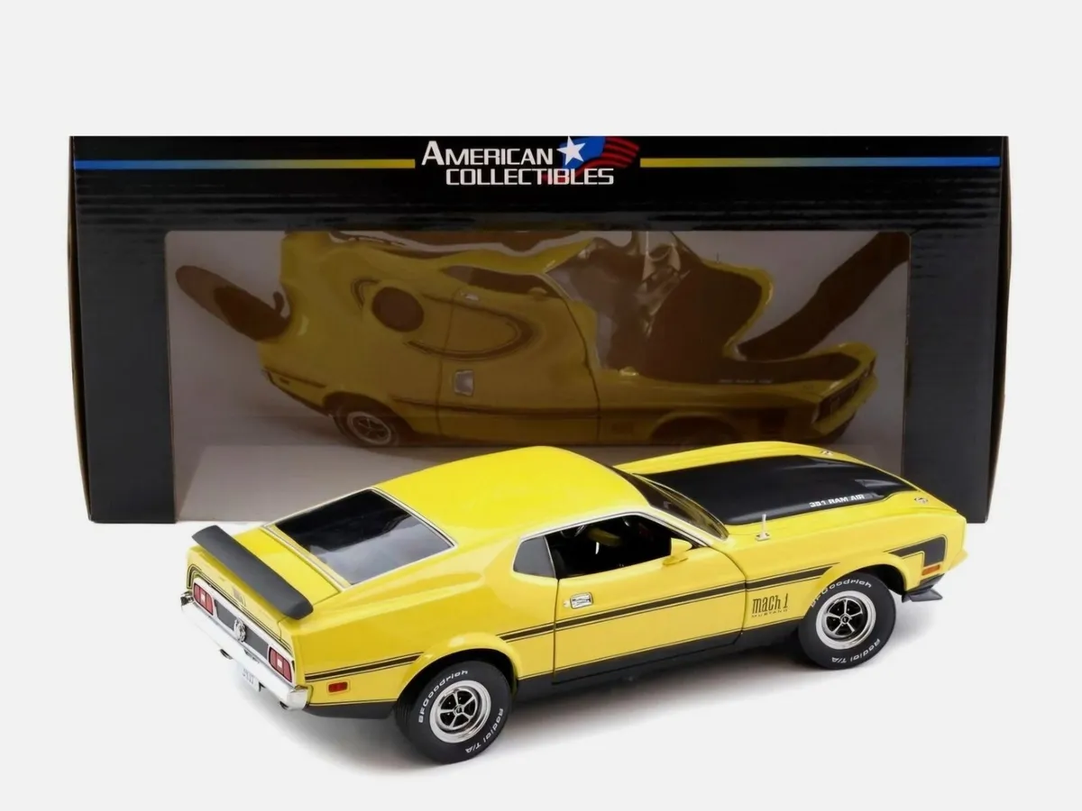 Ford Mustang Mach 1 Ram Air 351 - 1971 - 1/18  NEW - Image 2