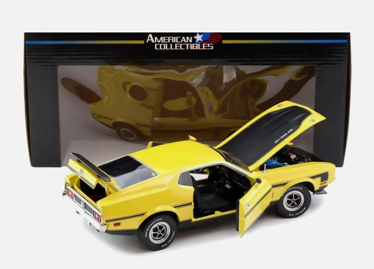 Ford Mustang Mach 1 Ram Air 351 - 1971 - 1/18  NEW - Image 3