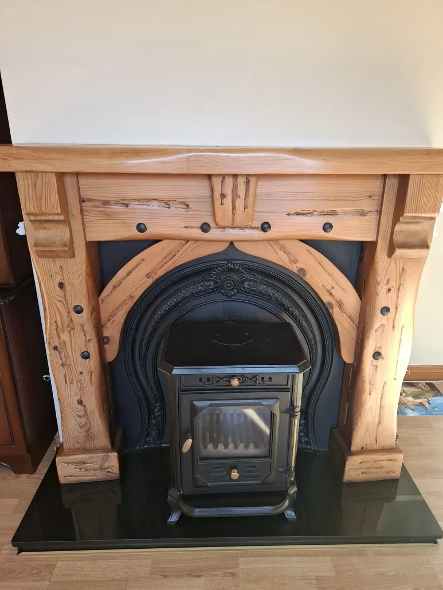 Wooden Fireplace - Image 2