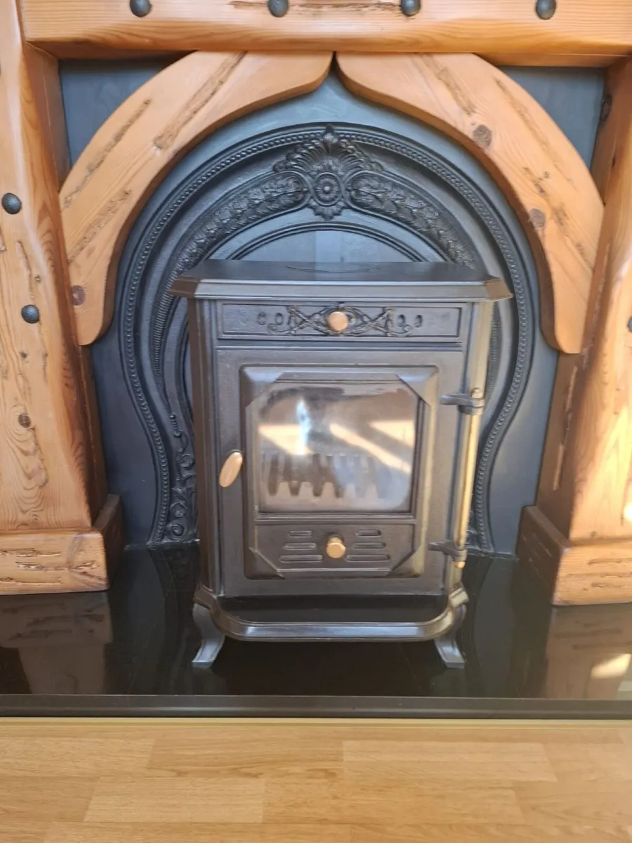 Wooden Fireplace - Image 1