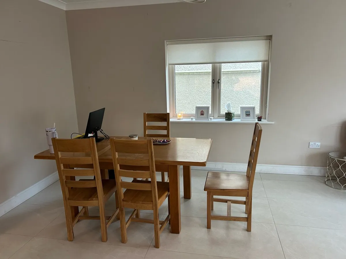 Dining Table & 4 Chairs for Sale