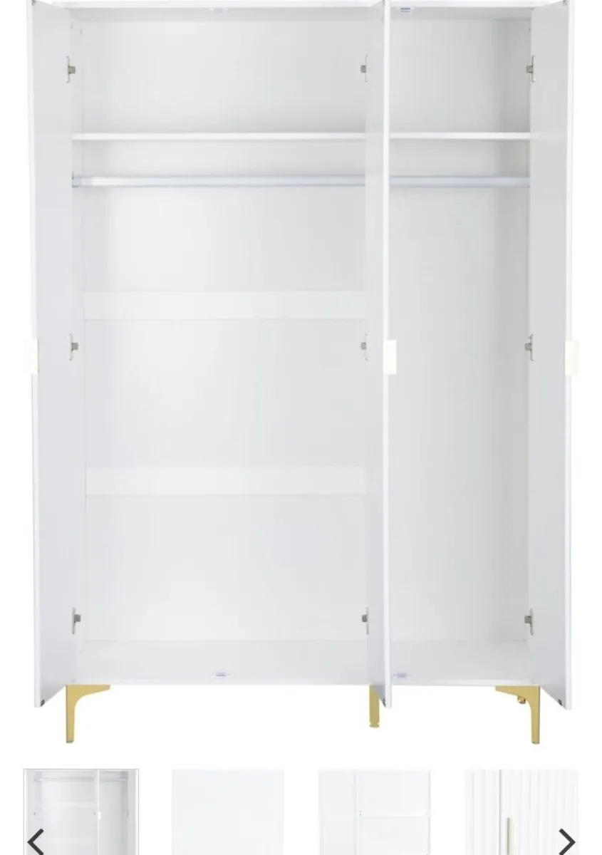 Miami 3 Door Wardrobe - Image 2