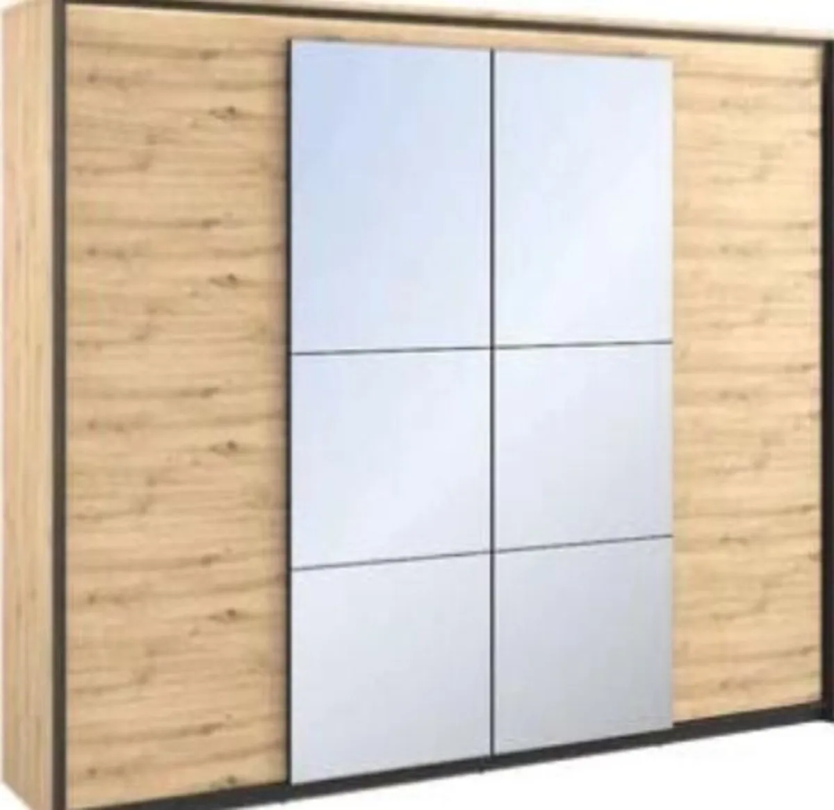 Quant 4 Door Wardrobe (LED Included) - Image 1