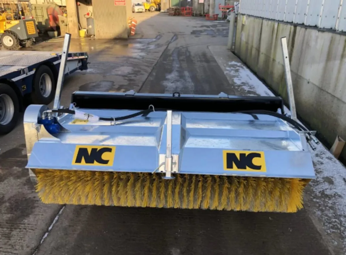 New NC Bucket Sweeper 6FT (Euro8 & Skidsteer) - Image 2