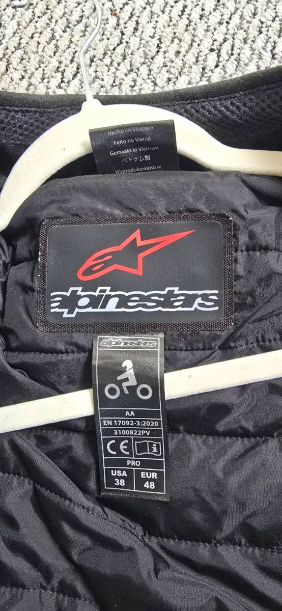 Alpinestars motorbike jacket and trousers - Image 4