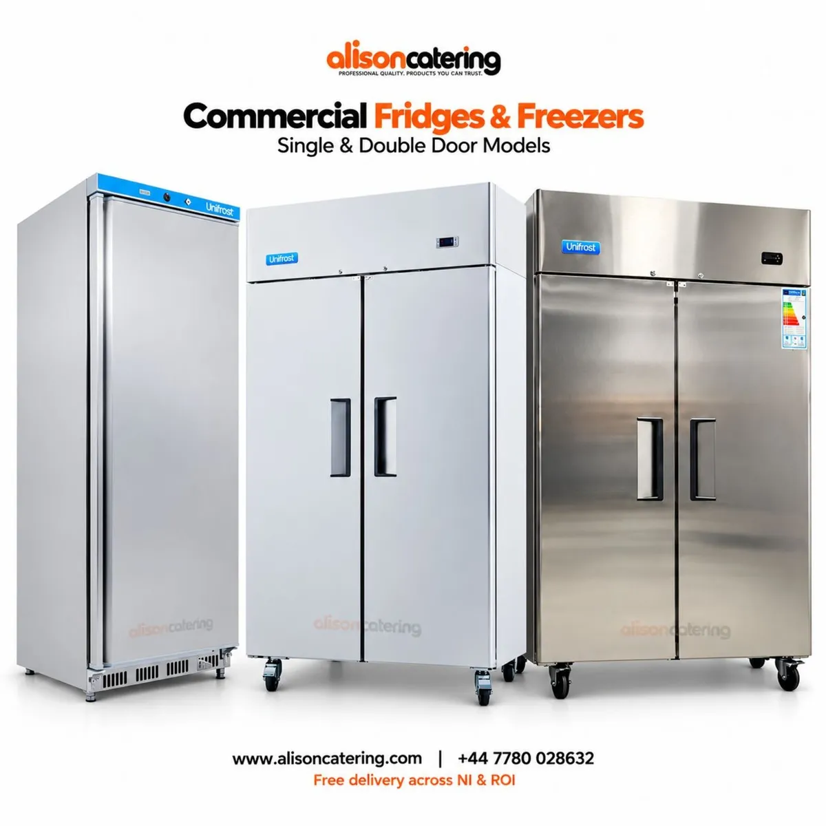 Commercial Fridges & Freezers - Single & Double - Image 1