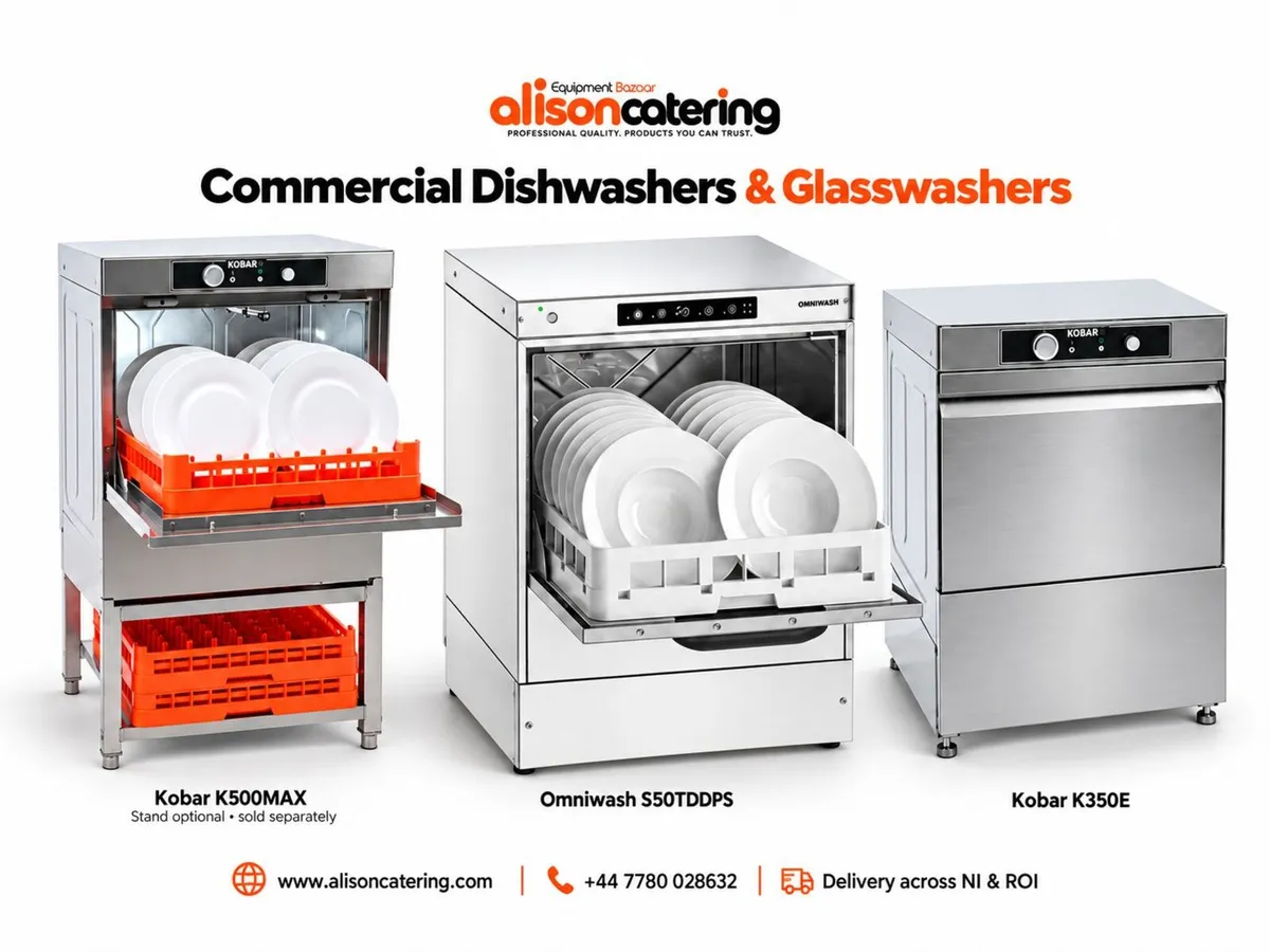 New Commercial Dishwashers & Glasswashers - Image 1