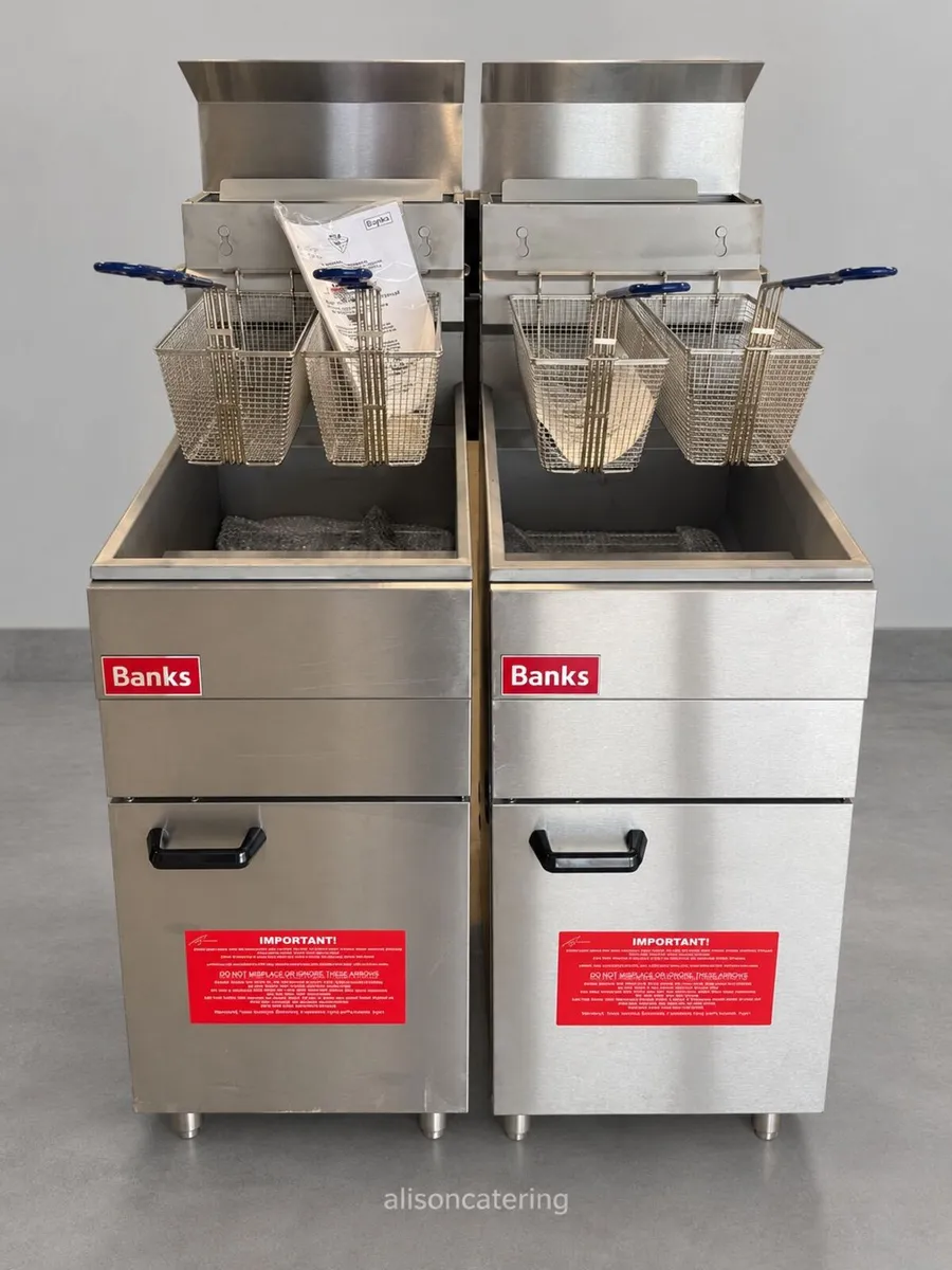 Banks 4 Burner Gas Fryer – LPG or Natural Gas - Image 4