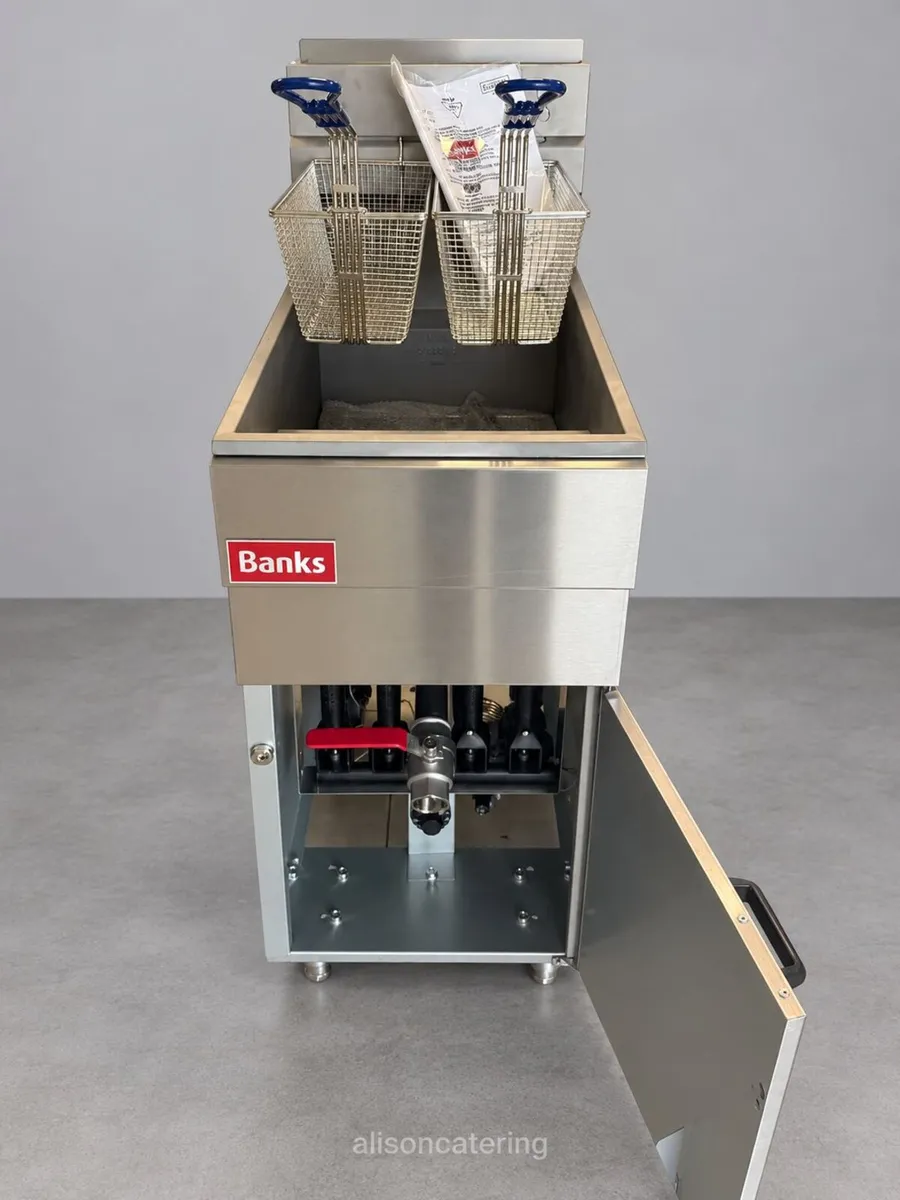 Banks 4 Burner Gas Fryer – LPG or Natural Gas - Image 3