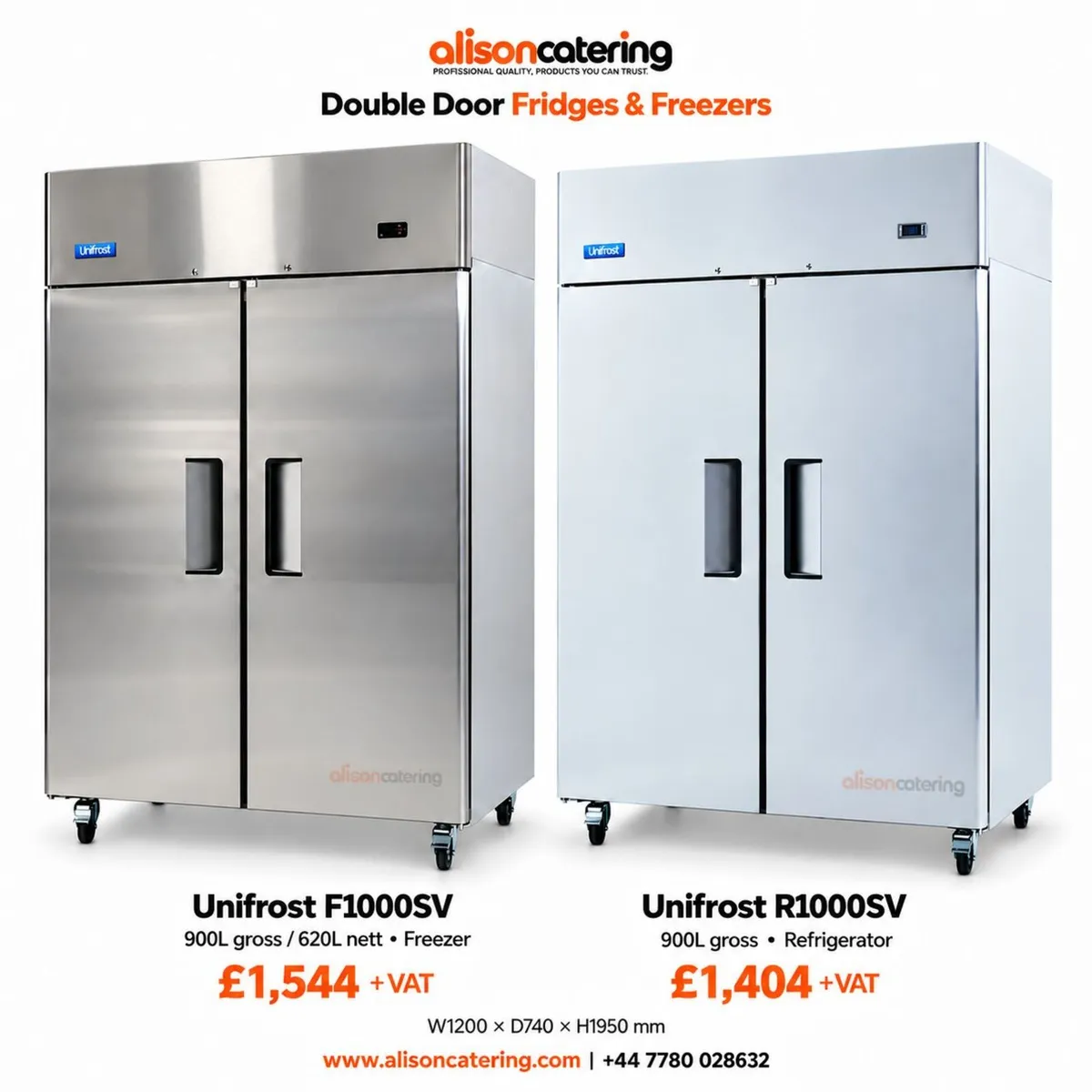 Commercial Fridges & Freezers - Single & Double - Image 3