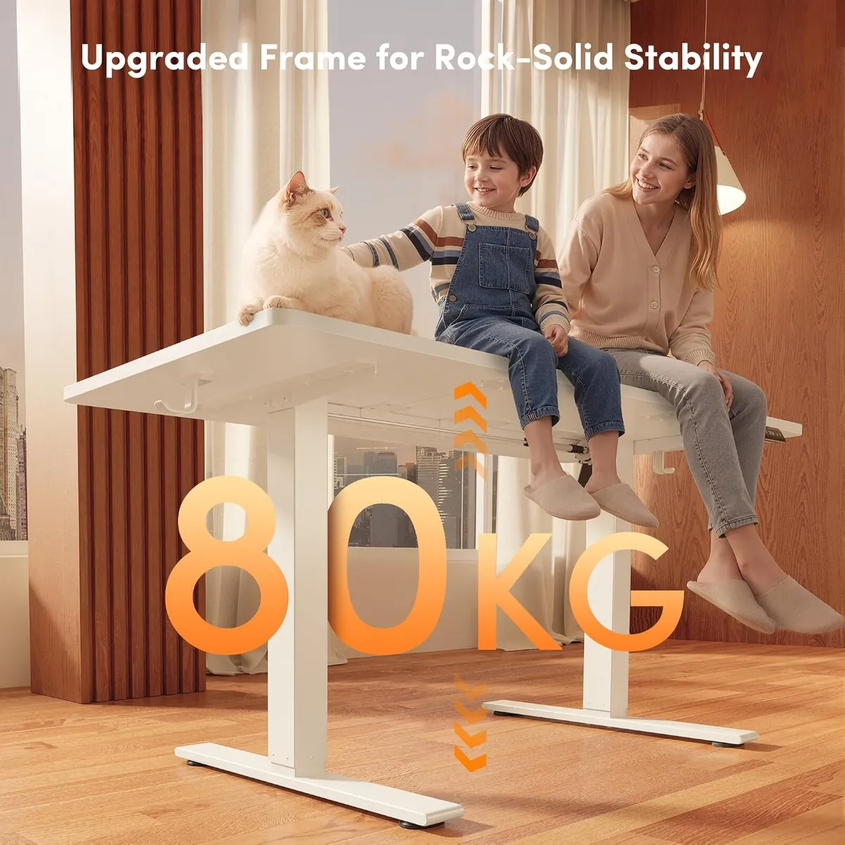 Electric Standing Desk 100 X 60CM Height - Image 4