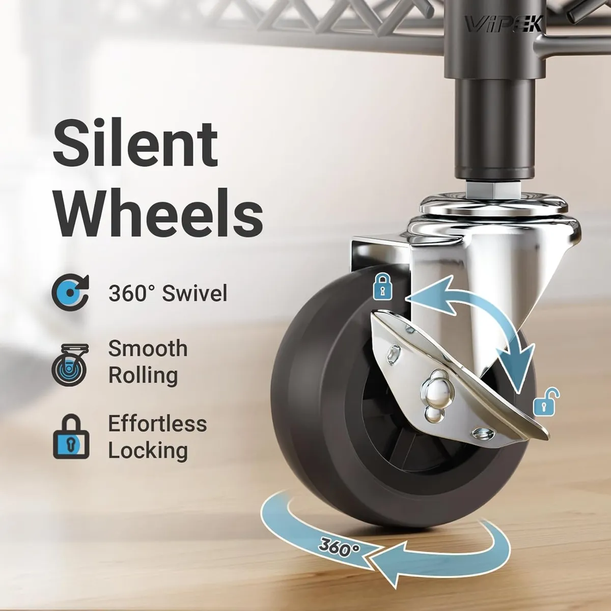 R2 Plus Heavy Duty Rolling Clothes Rail - Image 3
