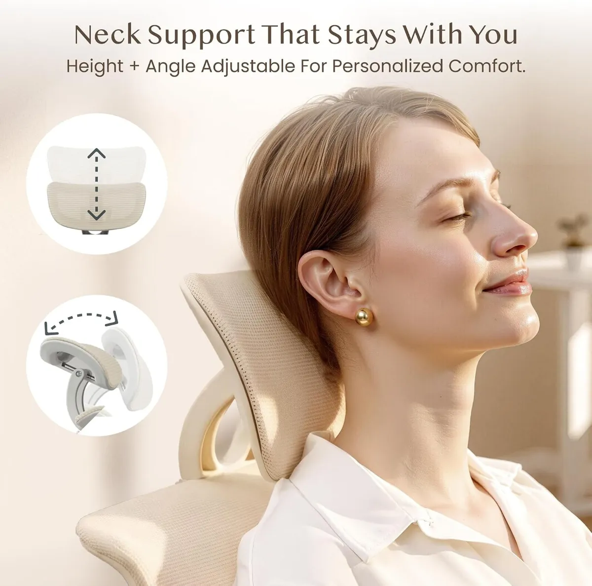 Ergonomic Office Chair Folding for Small Spaces - Image 4