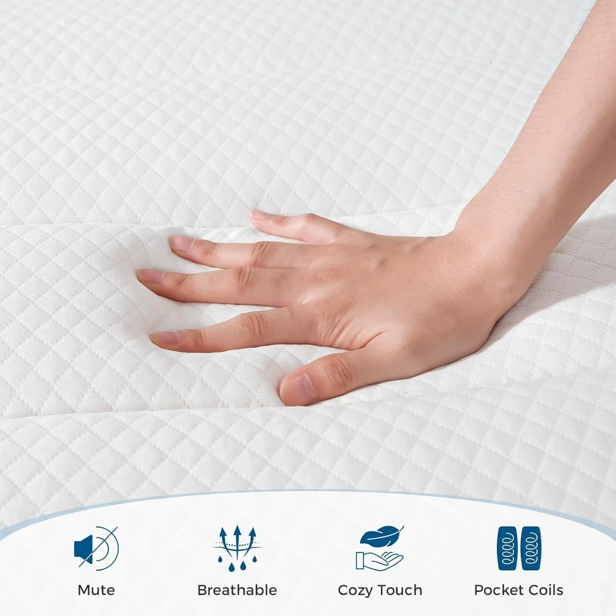 Mattress Hybrid with Medium Firm Feel - Image 4