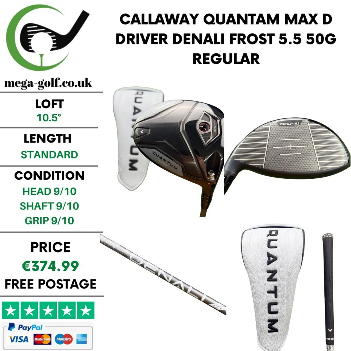 Callaway Quantam Max D Driver / 10.5° / Regular - Image 1