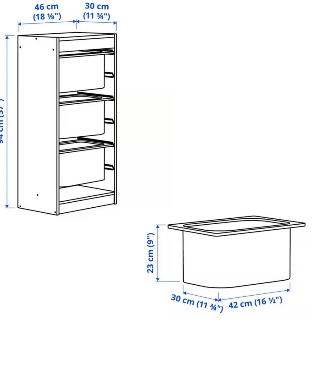IKEA Toy Storage unit - Image 2