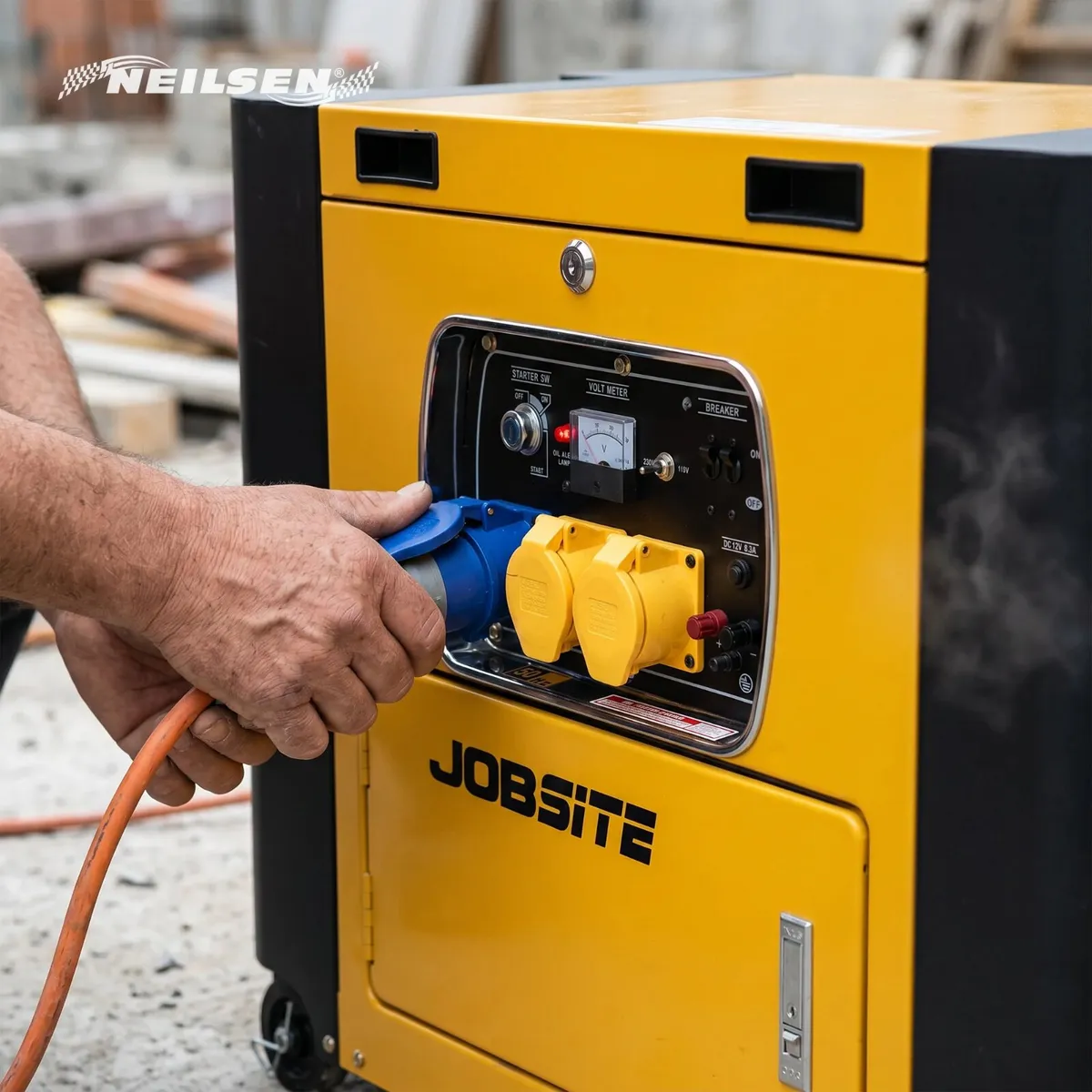 Heavy Duty 10HP Diesel Generator – 8KVA - Image 4