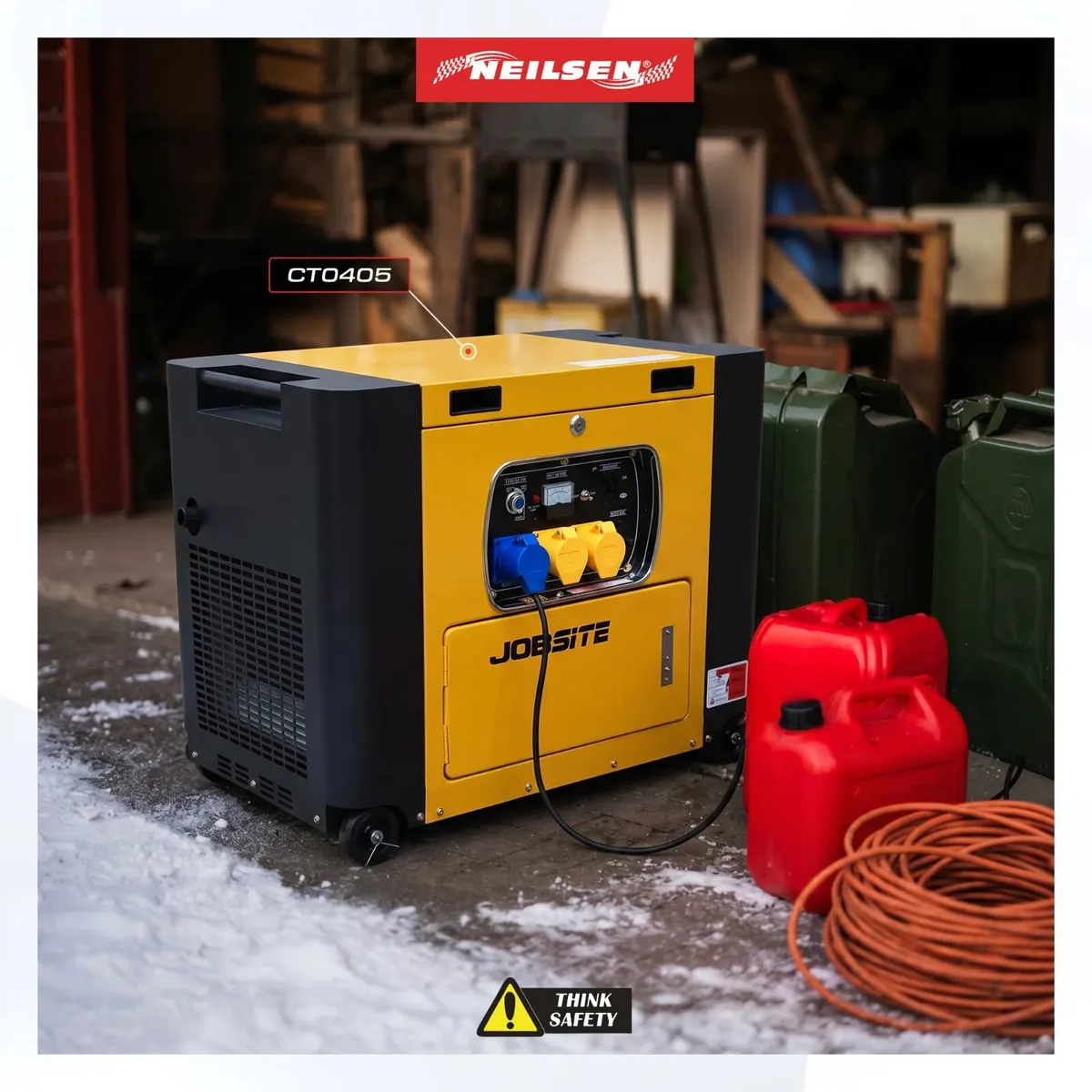 Heavy Duty 10HP Diesel Generator – 8KVA - Image 1