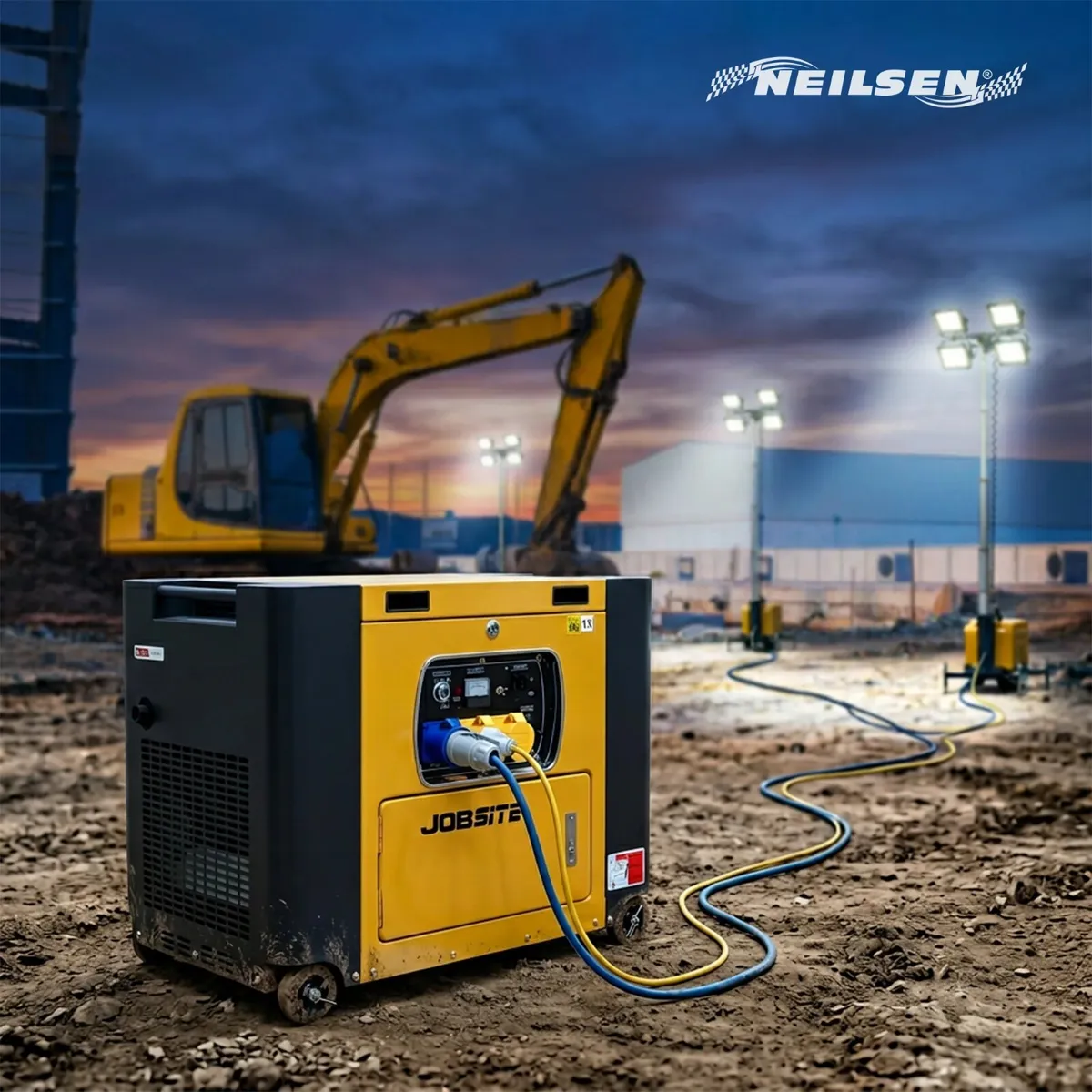 Heavy Duty 10HP Diesel Generator – 8KVA - Image 3