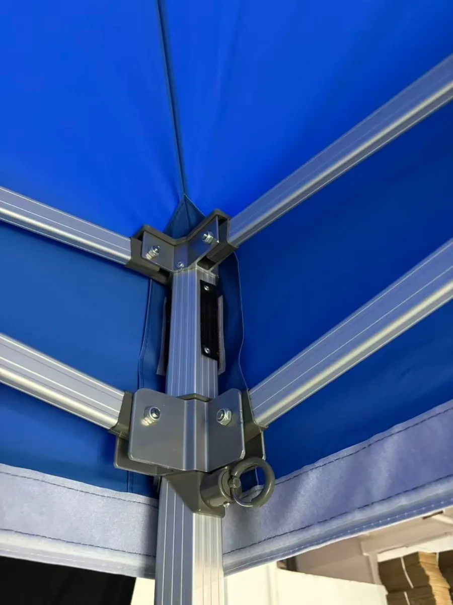 Heavy Duty 50mm Alu 3x3m pop-up Gazebo (4sides) - Image 4
