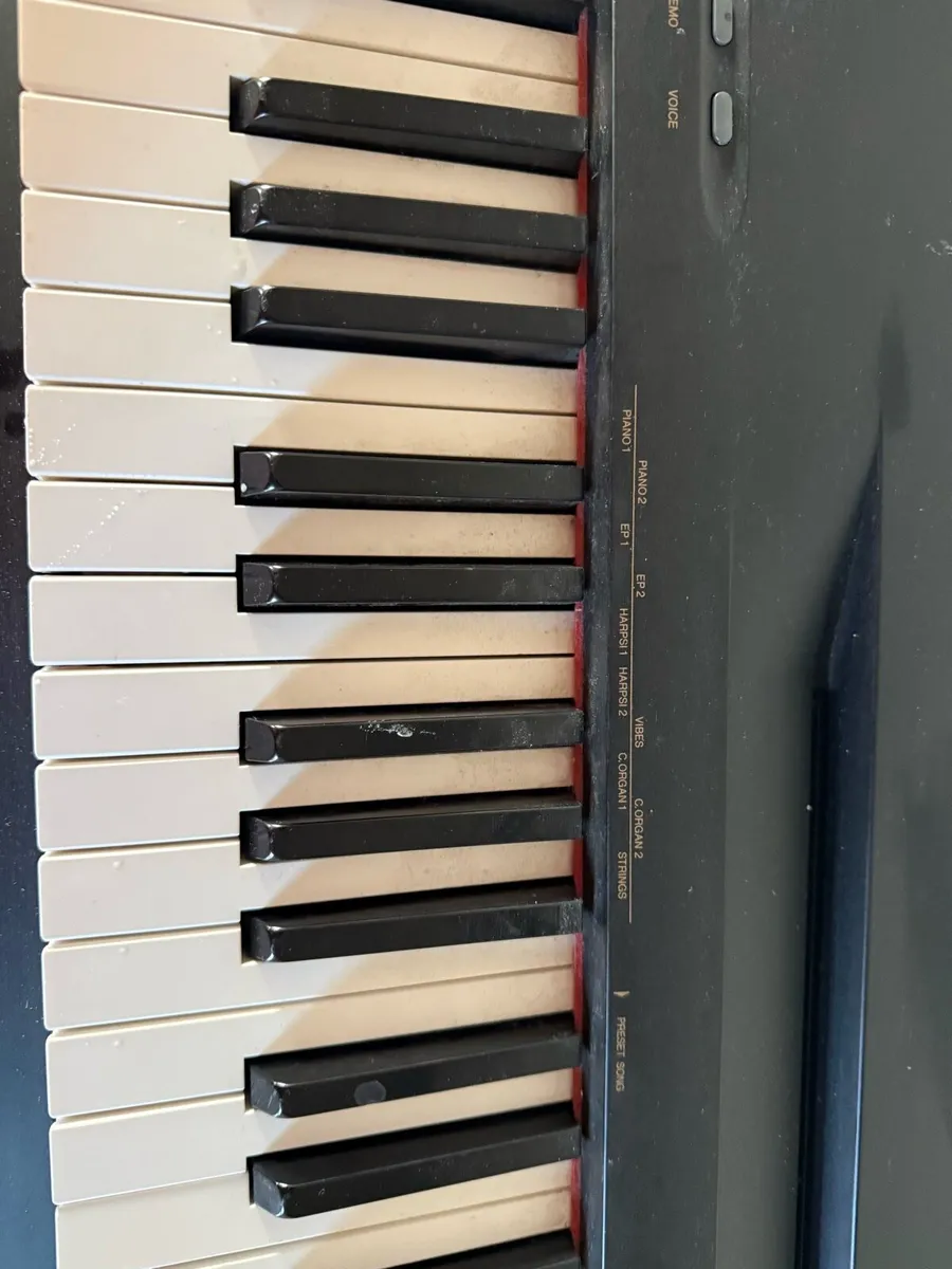 Yamaha piano and stand - Image 4