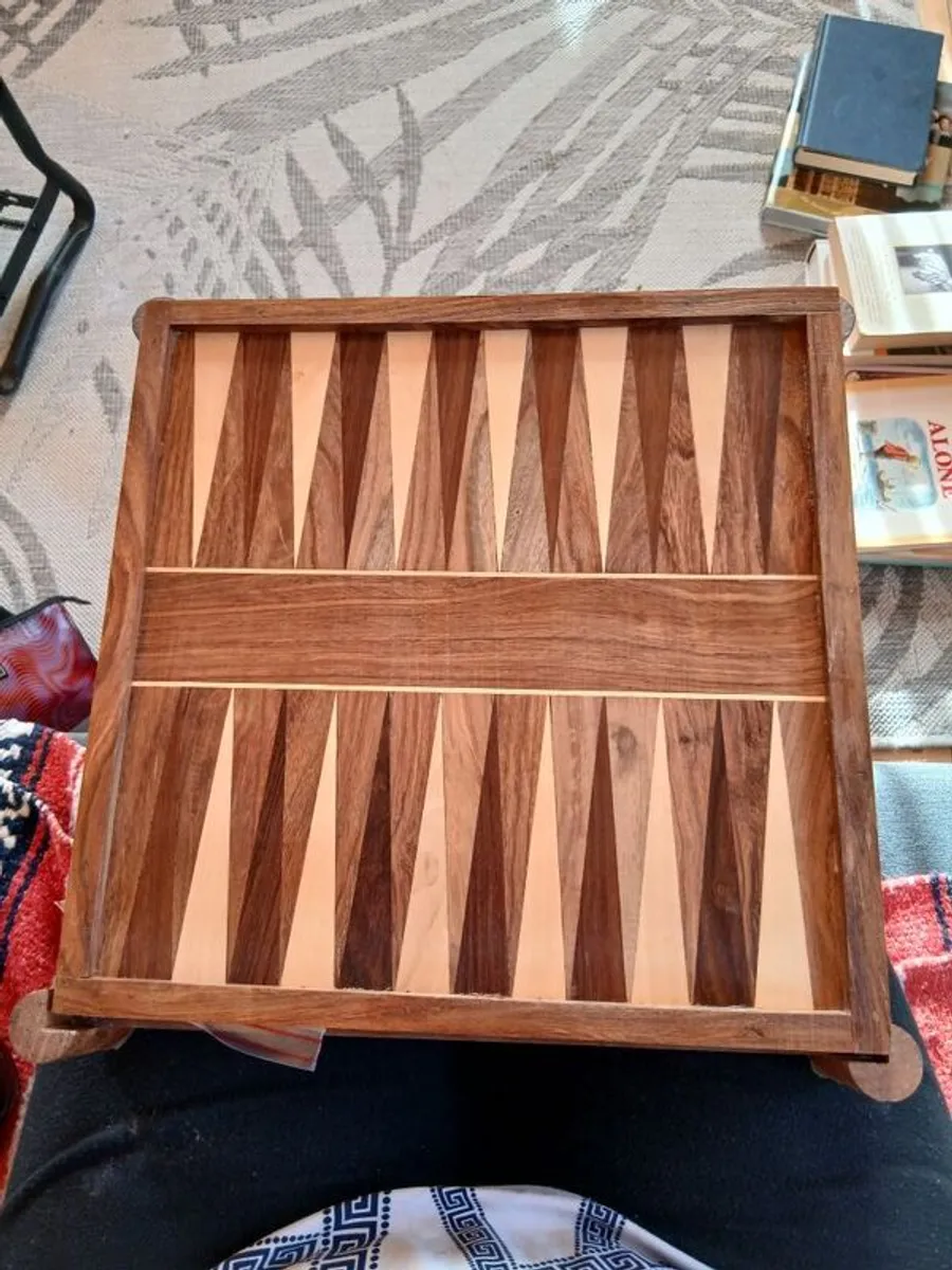 Chess and draught board game - Image 3