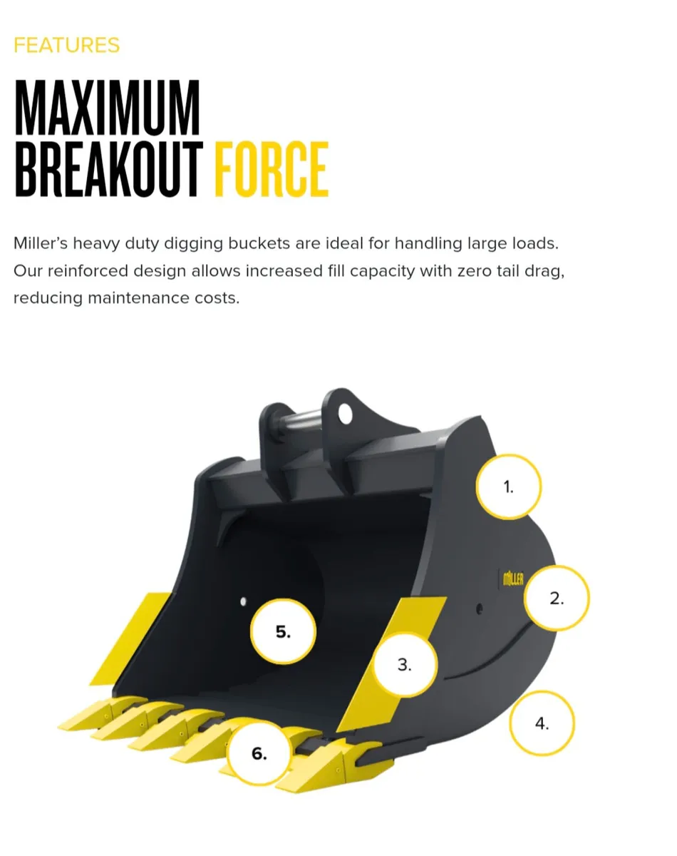Miller Rock Buckets. - Image 3