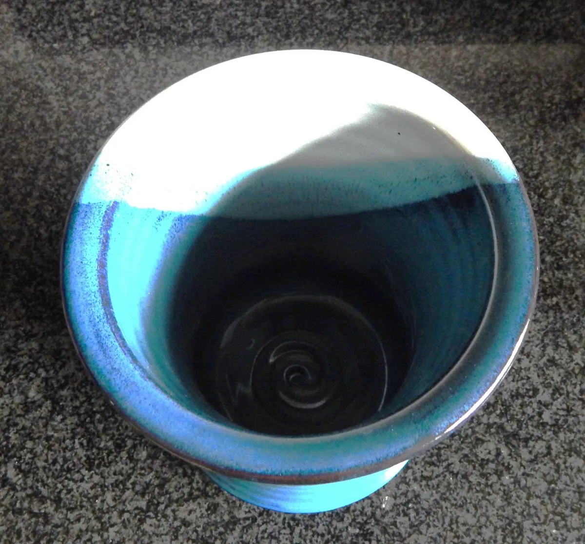 Shanagarry Pottery ‘Atlantic Wave Collection’ Vase - Image 3