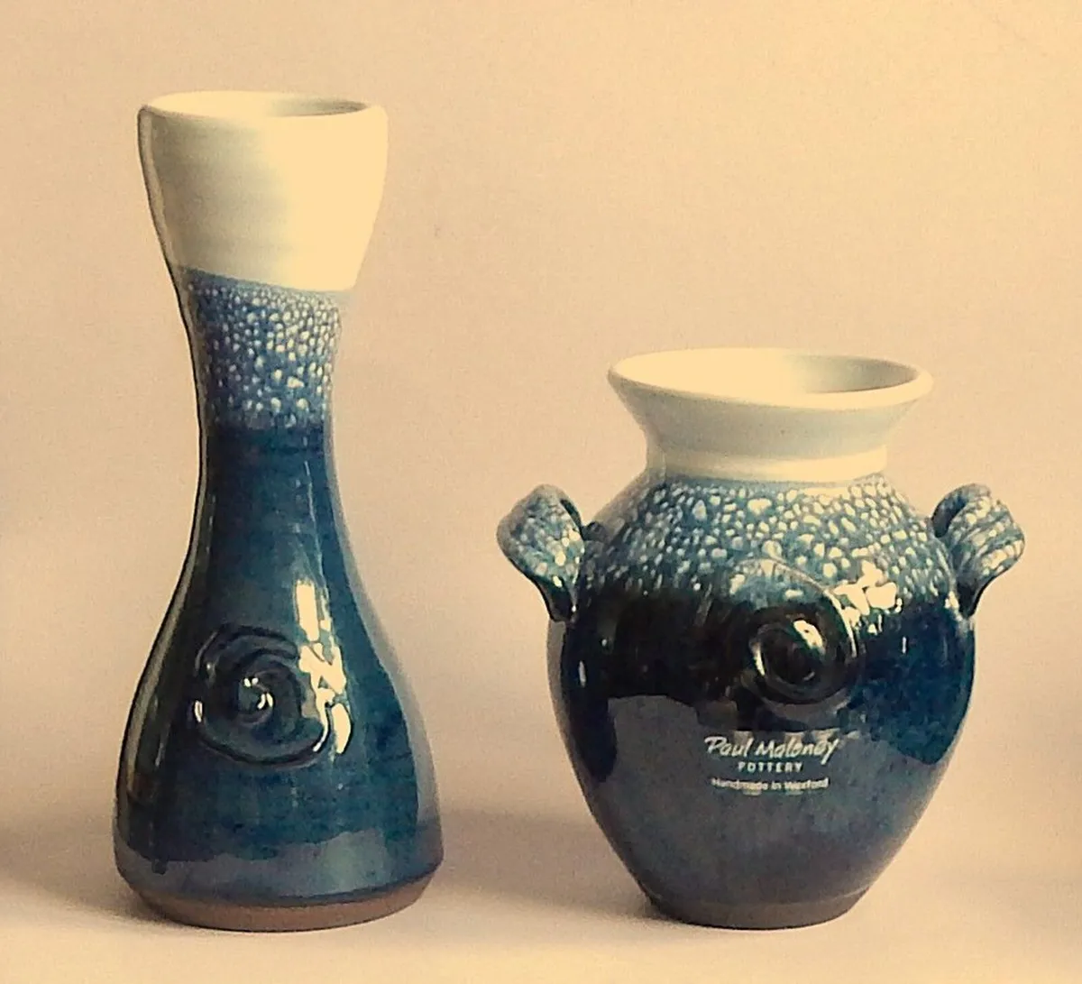 Selection of Paul Maloney ‘Ocean’ Pottery Pieces - Image 3