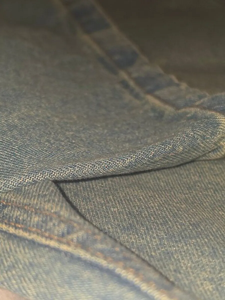 Stonewashed-Coloured (greenish-blue) BoohooManJorts - Image 3