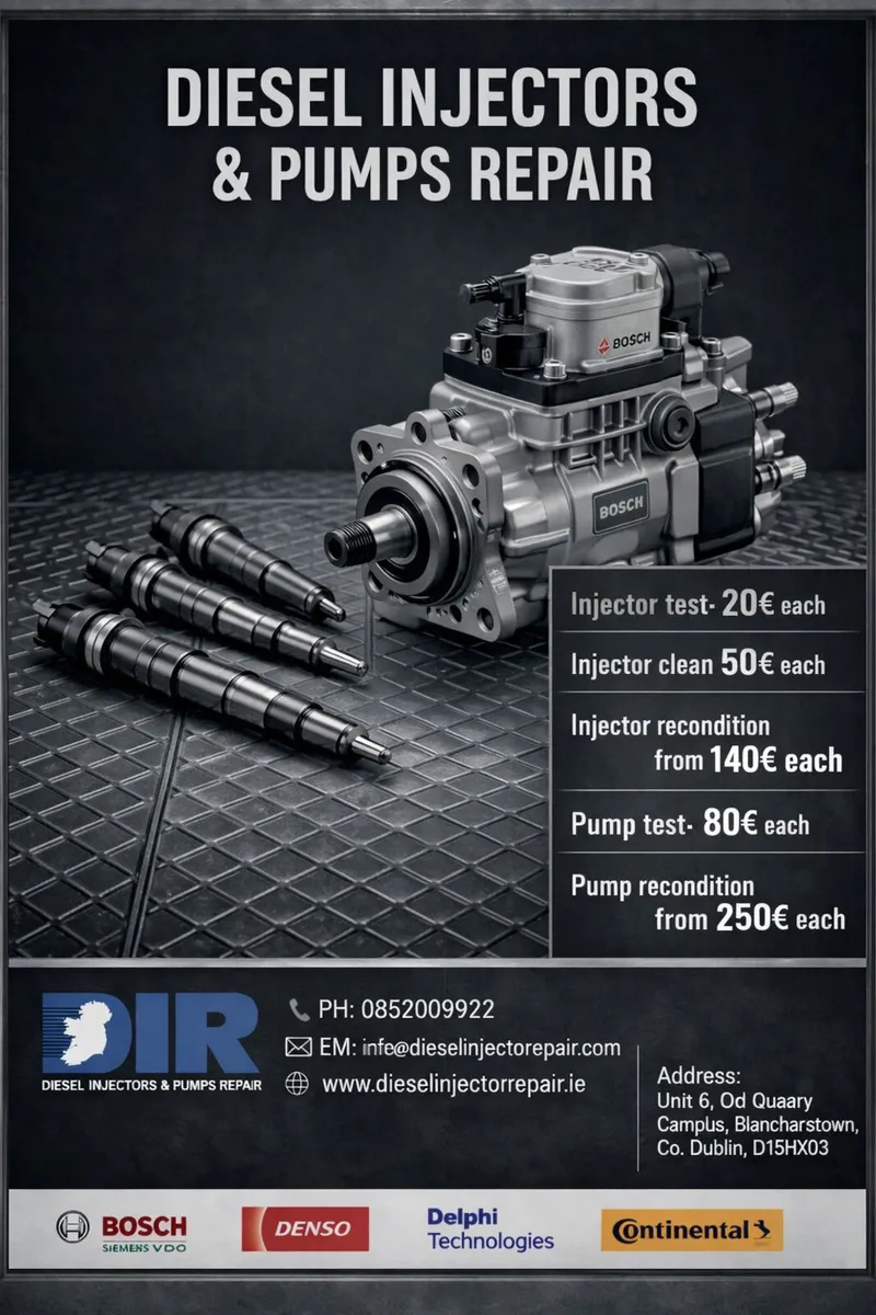Diesel Injectors & Pumps Repair / Testing / Sales - Image 1