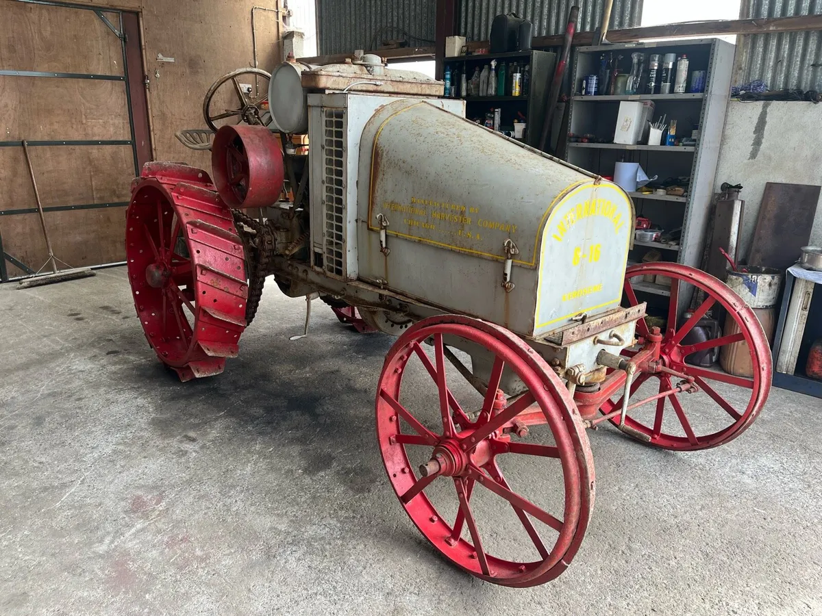 International 8/16 junior / 1904 Ransomes portable - Image 1