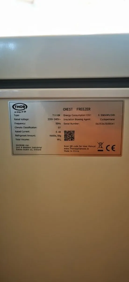 Thor chest freezer - Image 4