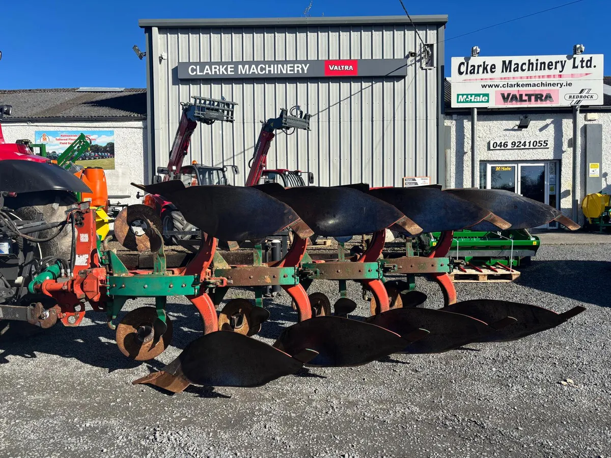 Kverneland 4 Furrow Reversible Plough- Just In - Image 1