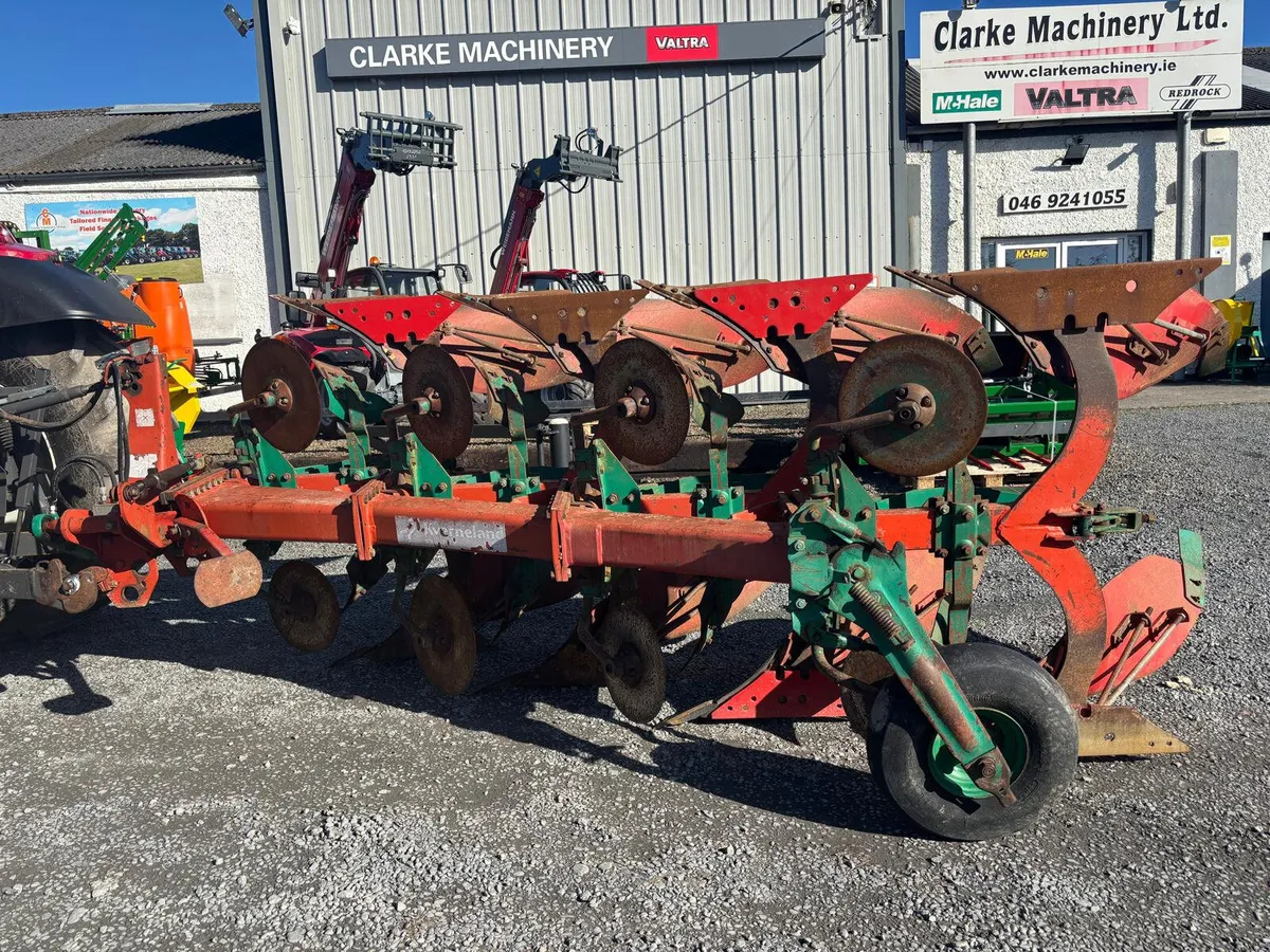 Kverneland 4 Furrow Reversible Plough- Just In - Image 2