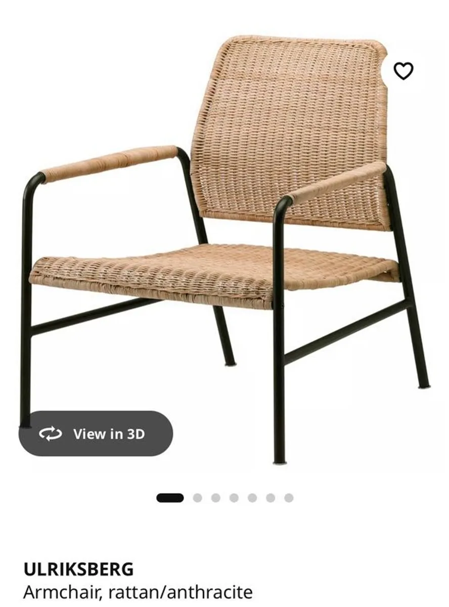 Rattan Ikea chair - Image 1