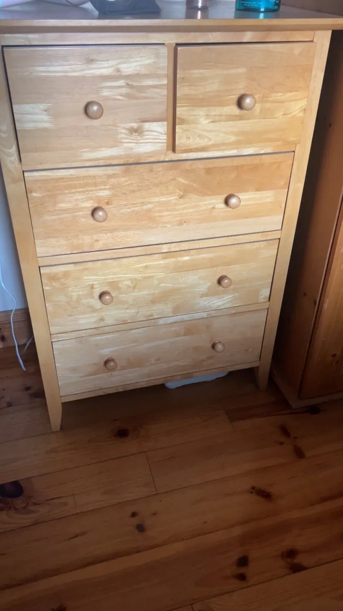 Wooden Chest of Drawers