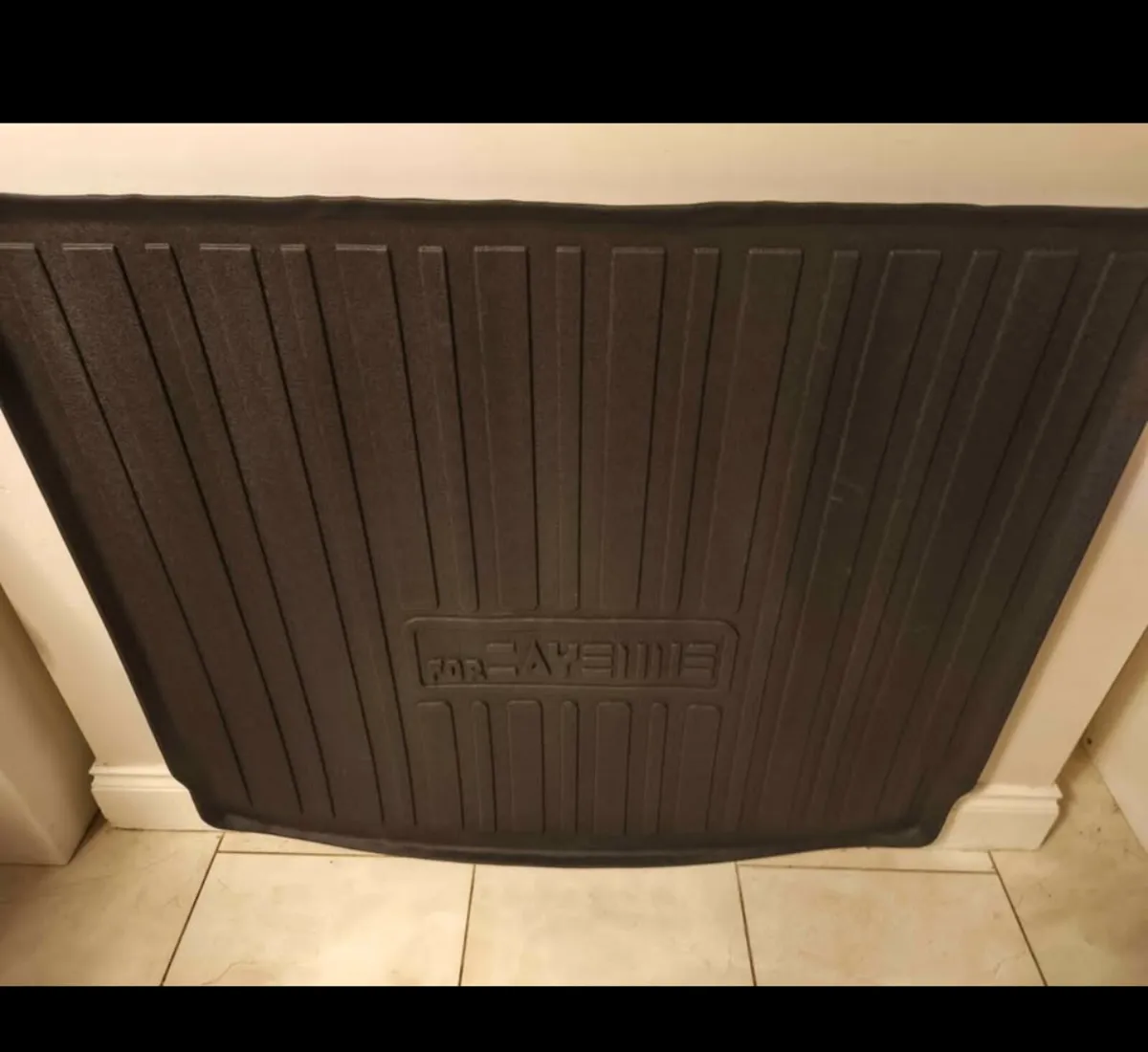 Boot mat for Porsche Cayenne 958