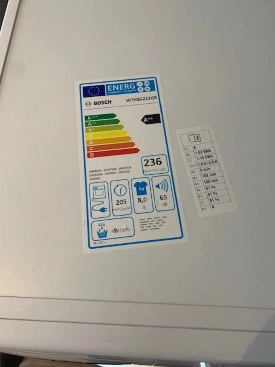 Bosch Tumble Dryer - Image 2