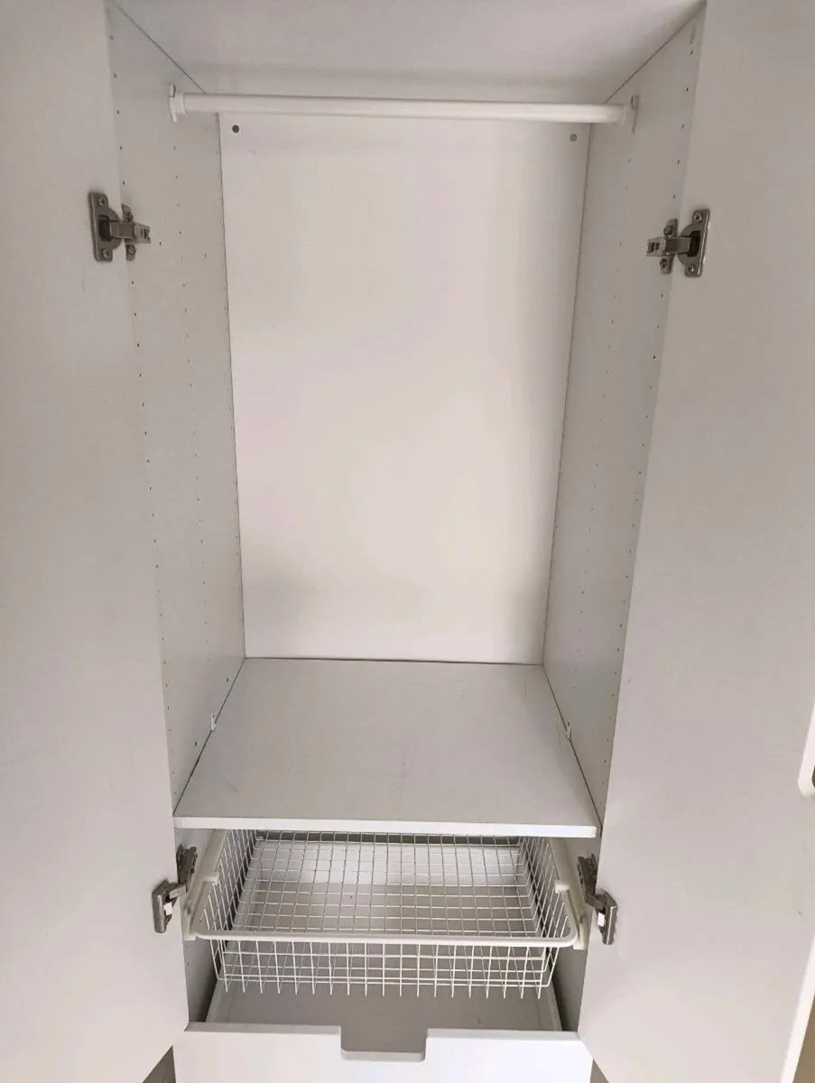 White IKEA Stuva wardrobe - Image 2